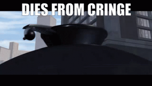 Incredibles Dies From Cringe Meme GIF