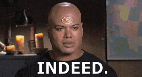 Teal'c Speaking Agreeing Indeed GIF