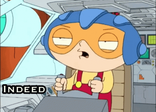 Stewie Griffin Yes Indeed GIF