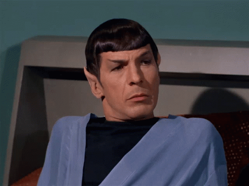 Legendary Spock Agreeing Indeed GIF