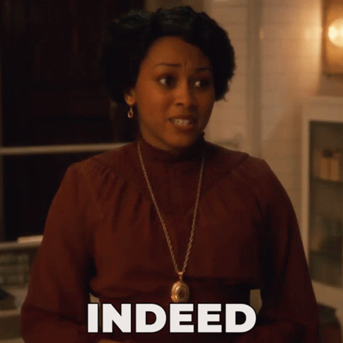 Lady Awkward Agreeing Indeed GIF