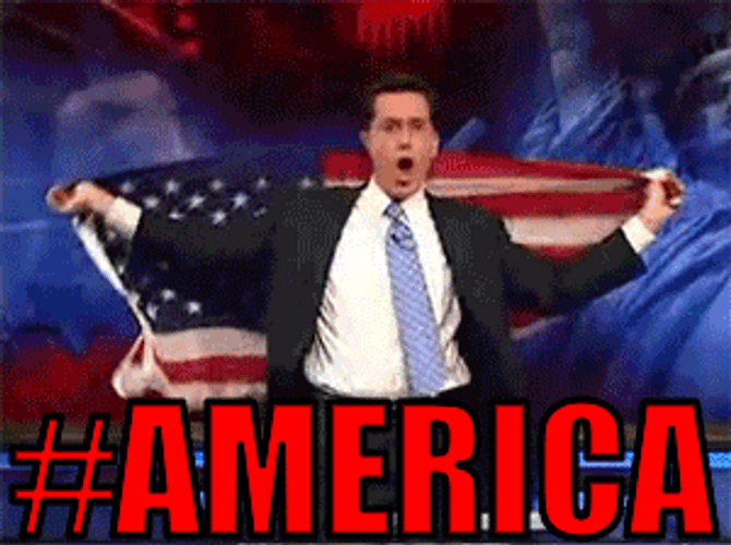 Independence Day Hashtag America GIF 