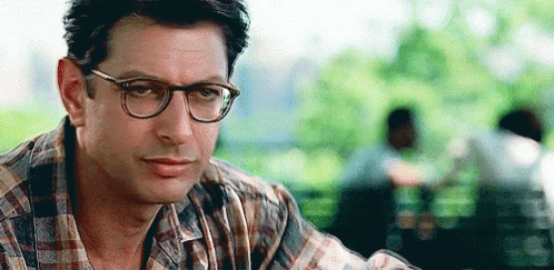 Independence Day Movie Jeff Goldblum Stare GIF