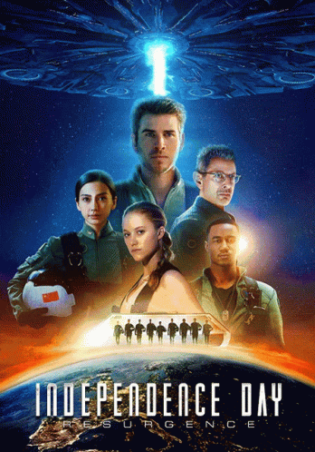 Independence Day Movie Poster GIF