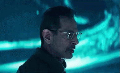 Independence Day Movie Shocked And Scared Astronomer GIF