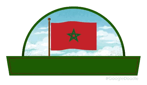 Independence Day Sign With Flag