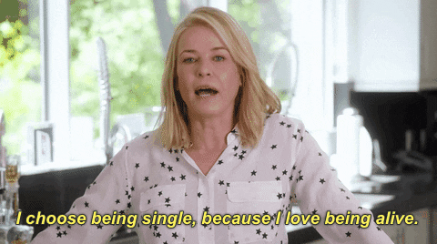Independent Chelsea Handler Love Single Being Alive GIF