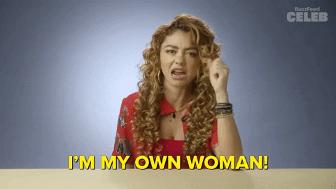 Independent Sarah Hyland I'm My Own Woman GIF