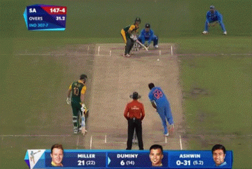 India Cricket Catches The Ball GIF