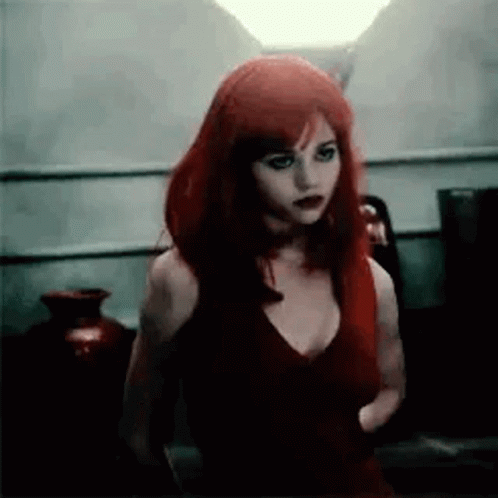 Gorgeous India Eisley Red Hair GIF