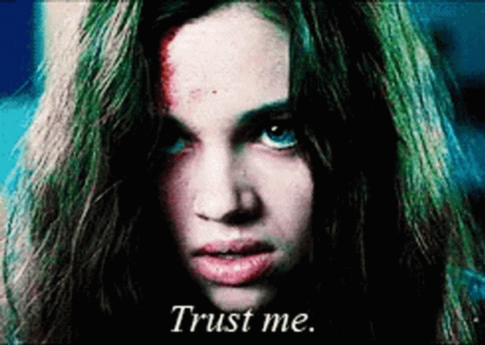 India Eisley Piercing Eyes Trust Me GIF
