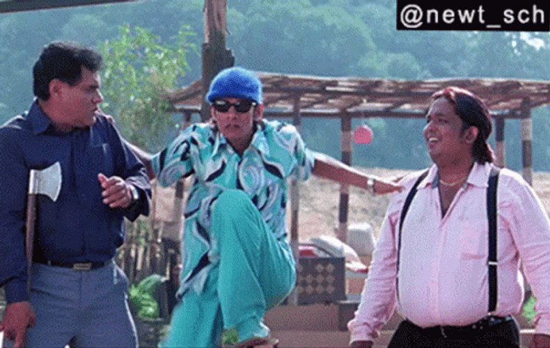 Indian Actor Vijay Raaz Funny Reaction Welcome Meme GIF 