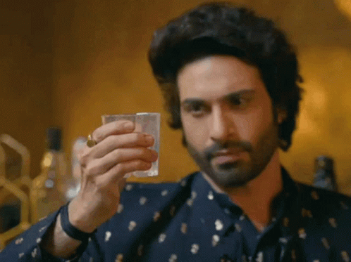 Indian Actor Vijayendra Kumeria Glass Breaking GIF