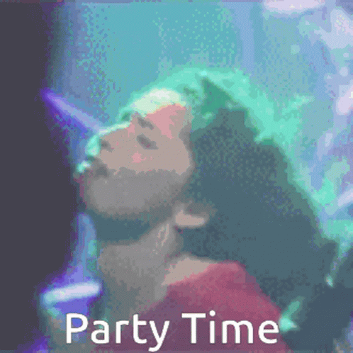 Indian Actress Ankita Lokhande Party Time GIF