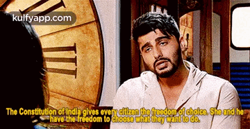 Indian Constitution Guarantees Freedom Of Choice GIF