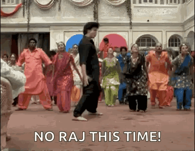 Indian Dancing No Raj This Time GIF