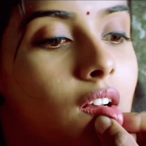 Indian Girl Lips GIF