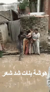Indian Girls Fighting GIF