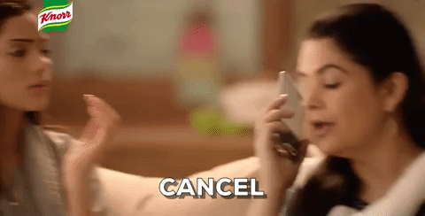Indian Mother Says To Cancel Over The Phone GIF