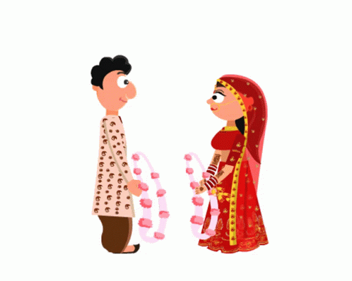 Indian Wedding Happy 25th Anniversary GIF