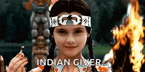 Indian Wednesday Addams Family Thanksgiving GIF