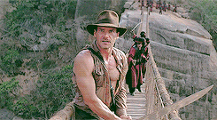 Indiana Jones Hanging Bridge GIF