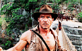 Indiana Jones Hanging Bridge Scene GIF