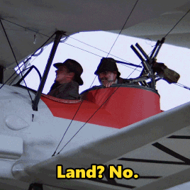 Indiana Jones Harrison Ford Plane GIF