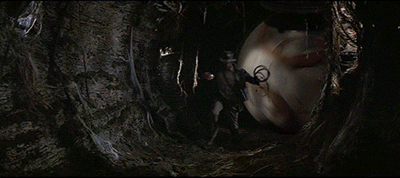 Indiana Jones Rolling R2-d2 GIF