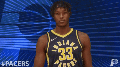 Indiana Pacers Player Shushing GIF