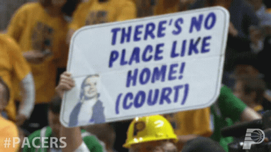 Indiana Pacers Theres No Place Like Home GIF