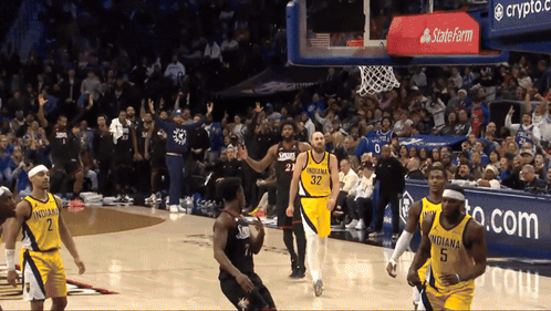 Indiana Team Winning Basketball Game GIF