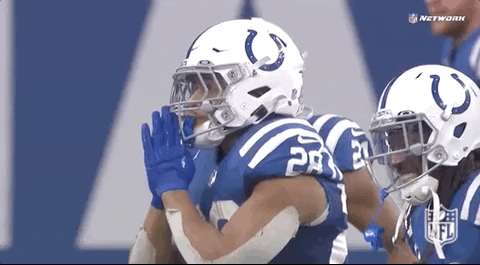 Indianapolis Colts Jonathan Taylor Praying GIF