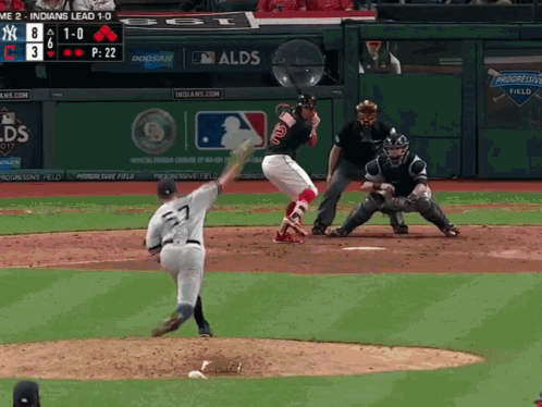 Indians vs Yankees Baseball Game