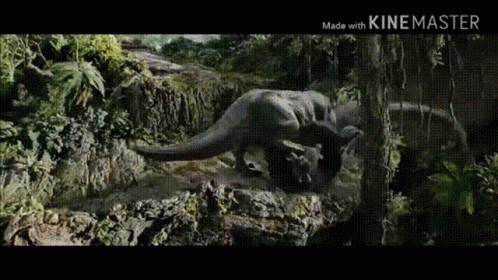 Indominus Rex Versus King Kong GIF