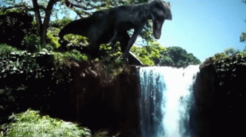 Indominus Rex Walk Out GIF
