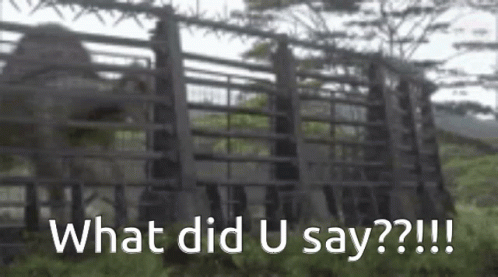 Indominus Rex What Did You Say GIF