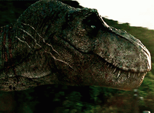 Indoraptor Enjoying Sunrise GIF