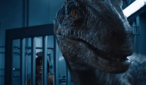Indoraptor Grinning Looking For Prey GIF