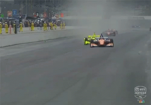 Indycar Race On NBC GIF