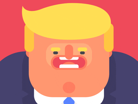 Infinite Animated Donald Trump GIF