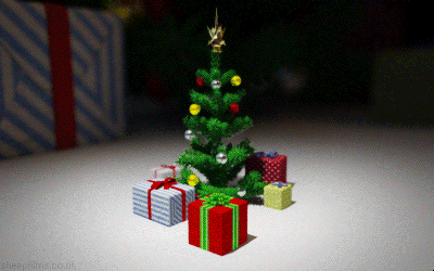 Infinite Christmas Gift GIF