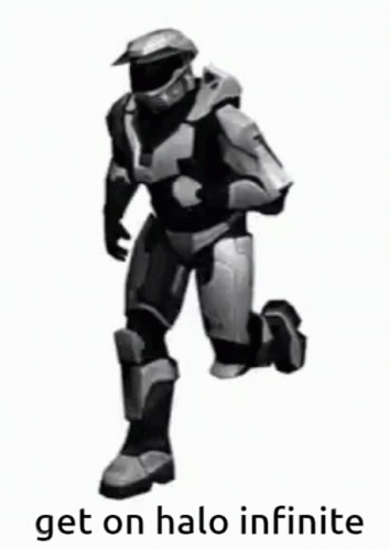 Infinite Halo Run GIF