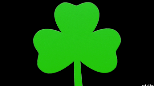 Infinite Loop Green Clover GIF