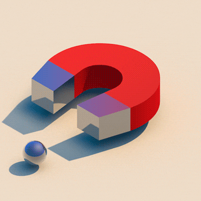 Infinite Loop Magnetic Bar Icon GIF