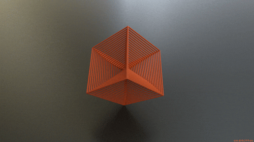 Infinite Loop Paving Block Rubber Mould GIF