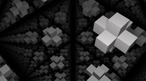 Infinite Loop Puzzle Cube GIF