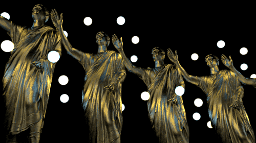 Infinite Loop Roman Artifacts GIF