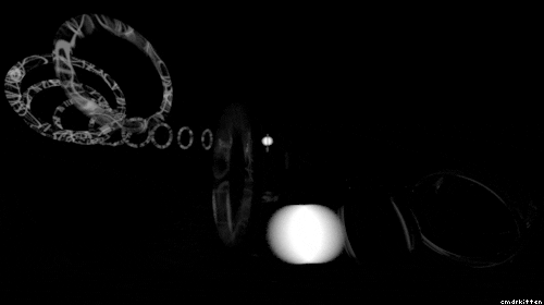 Infinite Loop Smoke Rings GIF