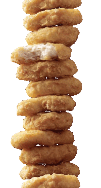 Infinite Pile Of Nuggets GIF